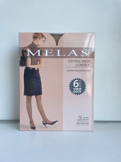 Melas Crystal Sheer 6 Pair Value Pack