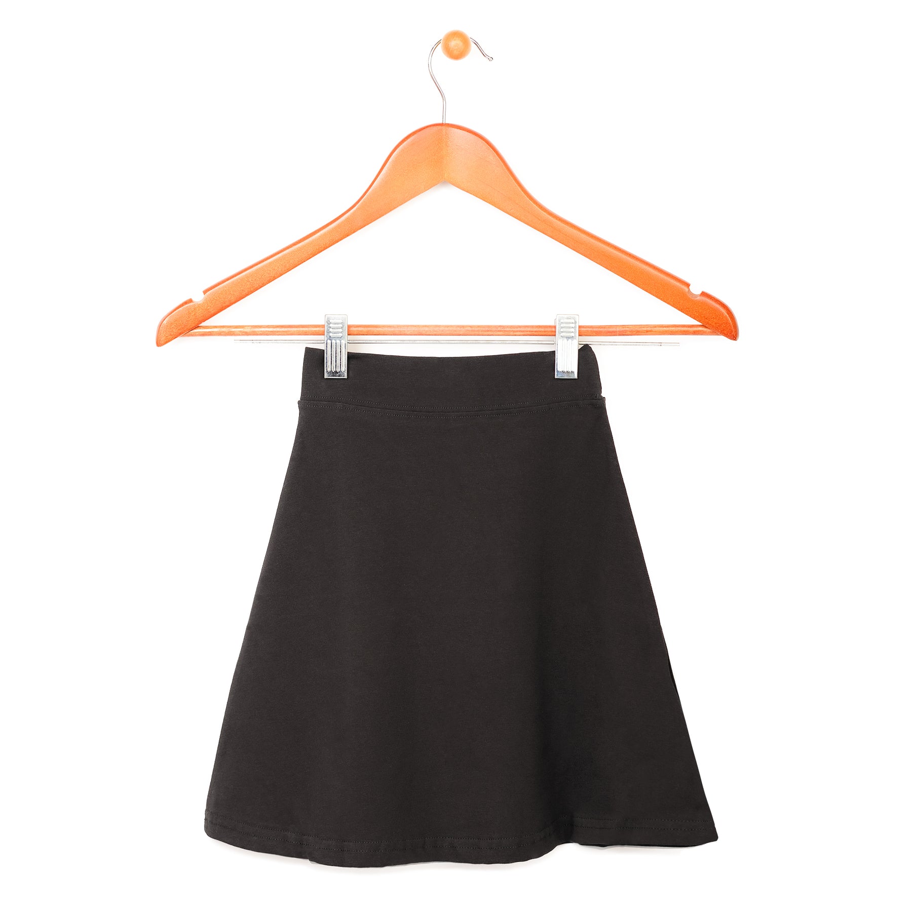 A-line Denim Skirt, for Girls - blue medium wasched, Girls