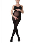 MeMoi 60 Maternity Opaque Tights Black
