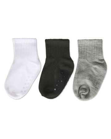 Baby None Skid Ankle sock 3Pack