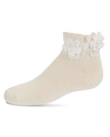 Dual Flower ankle sock