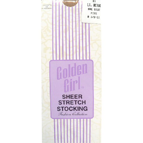 A-Z Golden Girl Sheer Stretch Stocking's One Size ~ 12