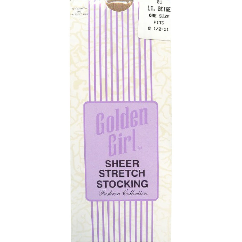 A-Z Golden Girl Sheer Stretch Stocking's One Size ~ 12