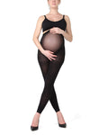 Memoi 80 Completely Opaque Maternity Footless Tight