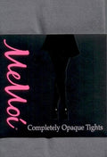 Memoi 90 Completely Opaque Tights Black